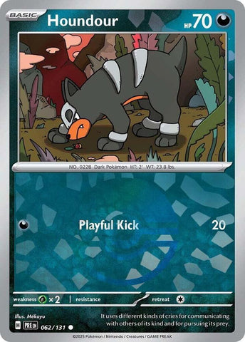 Houndour (062/131) (Poke Ball Pattern) [Scarlet & Violet: Prismatic Evolutions] - The Mythic Store | 24h Order Processing