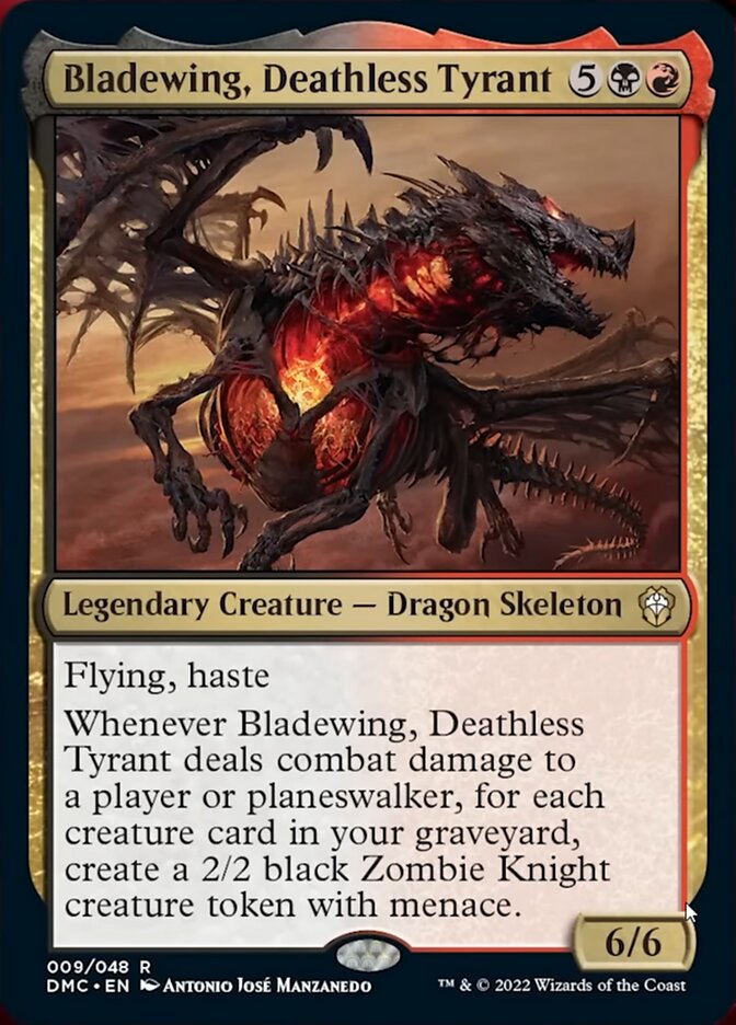 Bladewing, Deathless Tyrant [Dominaria United Commander] - The Mythic Store | 24h Order Processing