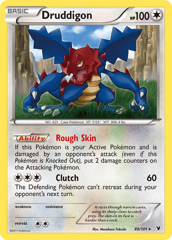 Druddigon (89/101) [Black & White: Noble Victories] - The Mythic Store | 24h Order Processing