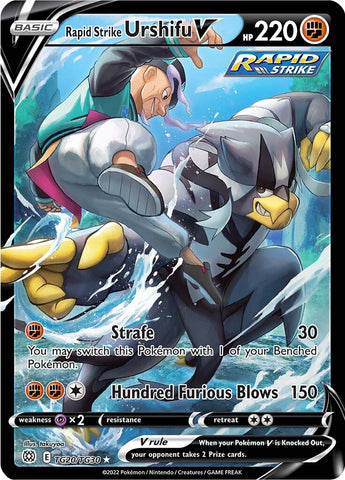 Rapid Strike Urshifu V (TG20/TG30) [Sword & Shield: Brilliant Stars] - The Mythic Store | 24h Order Processing