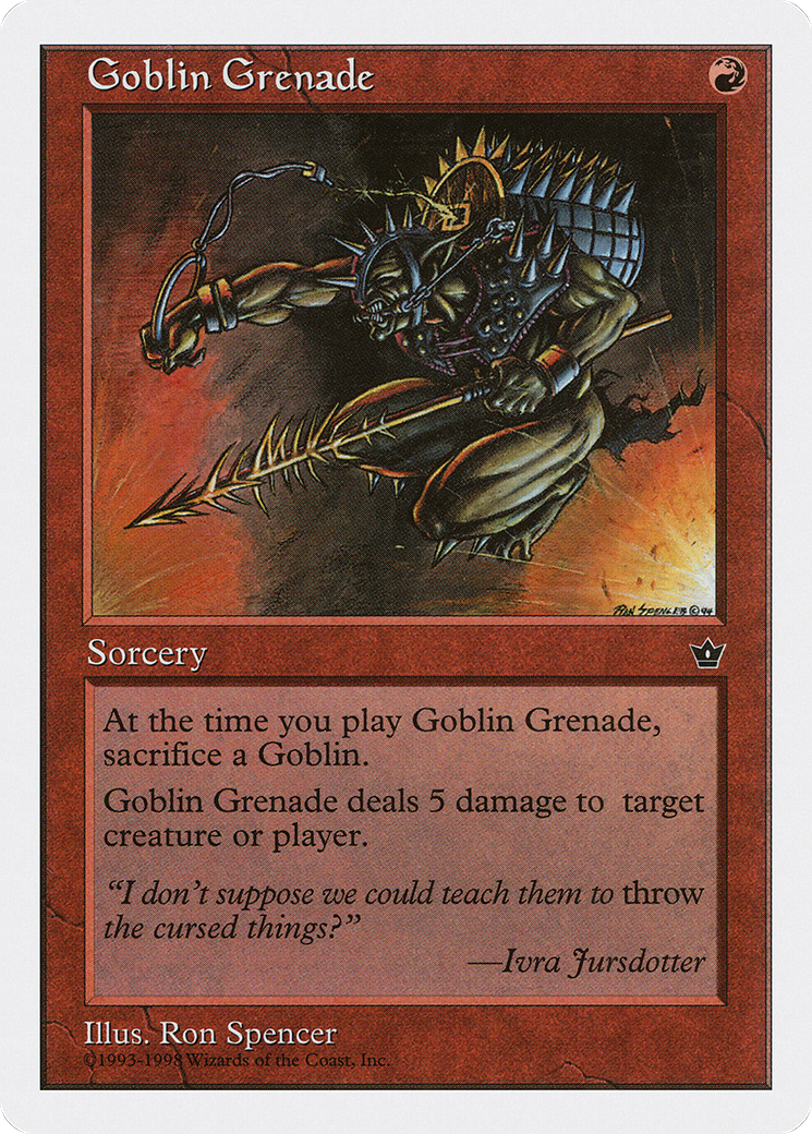 Goblin Grenade [Anthologies] - The Mythic Store | 24h Order Processing