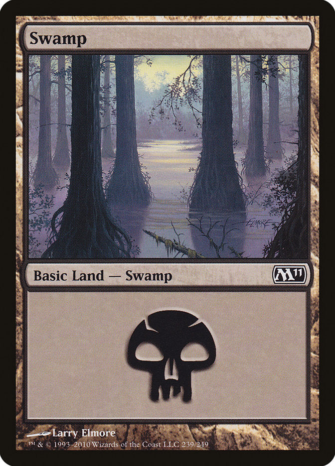 Swamp (239) [Magic 2011] - The Mythic Store | 24h Order Processing
