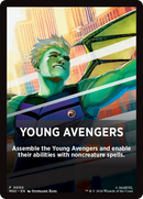 Young Avengers Theme Card [Marvel Super Heroes Commander]