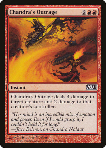 Chandra's Outrage [Magic 2011] - The Mythic Store | 24h Order Processing