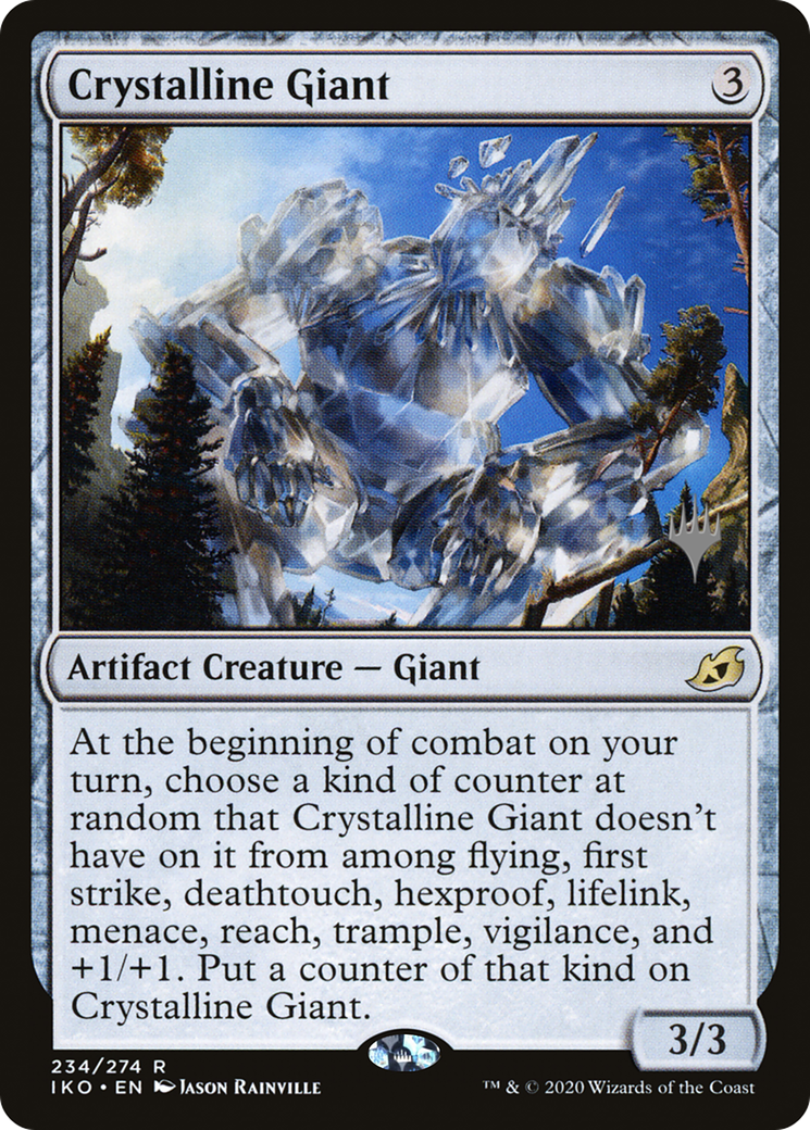 Crystalline Giant (Promo Pack) [Ikoria: Lair of Behemoths Promos] - The Mythic Store | 24h Order Processing