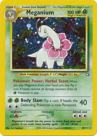 Meganium (10/111) [Neo Genesis Unlimited] - The Mythic Store | 24h Order Processing