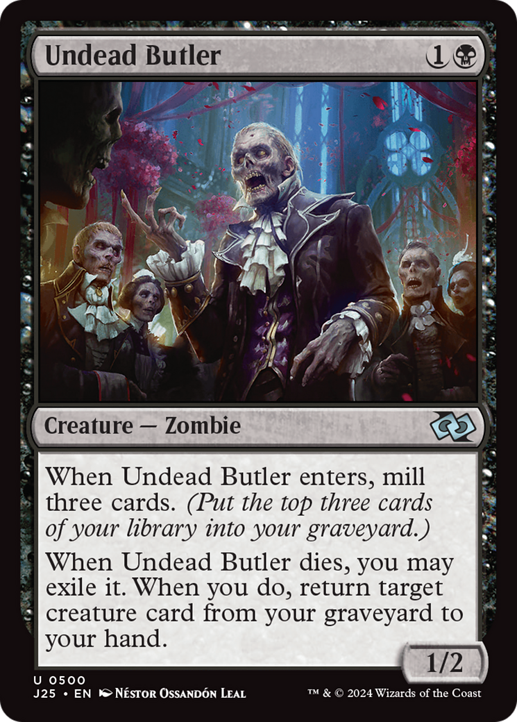 Undead Butler [Foundations Jumpstart] - The Mythic Store | 24h Order Processing