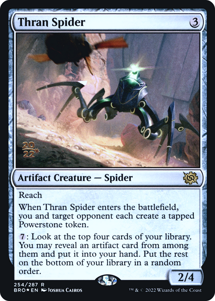 Thran Spider [The Brothers' War Prerelease Promos] - The Mythic Store | 24h Order Processing