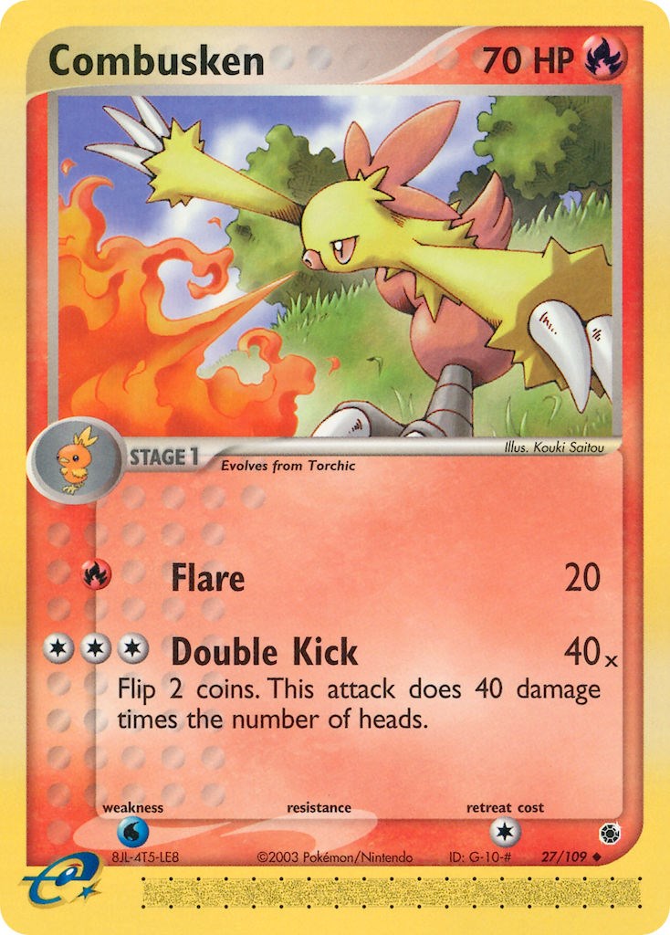 Combusken (27/109) [EX: Ruby & Sapphire] - The Mythic Store | 24h Order Processing