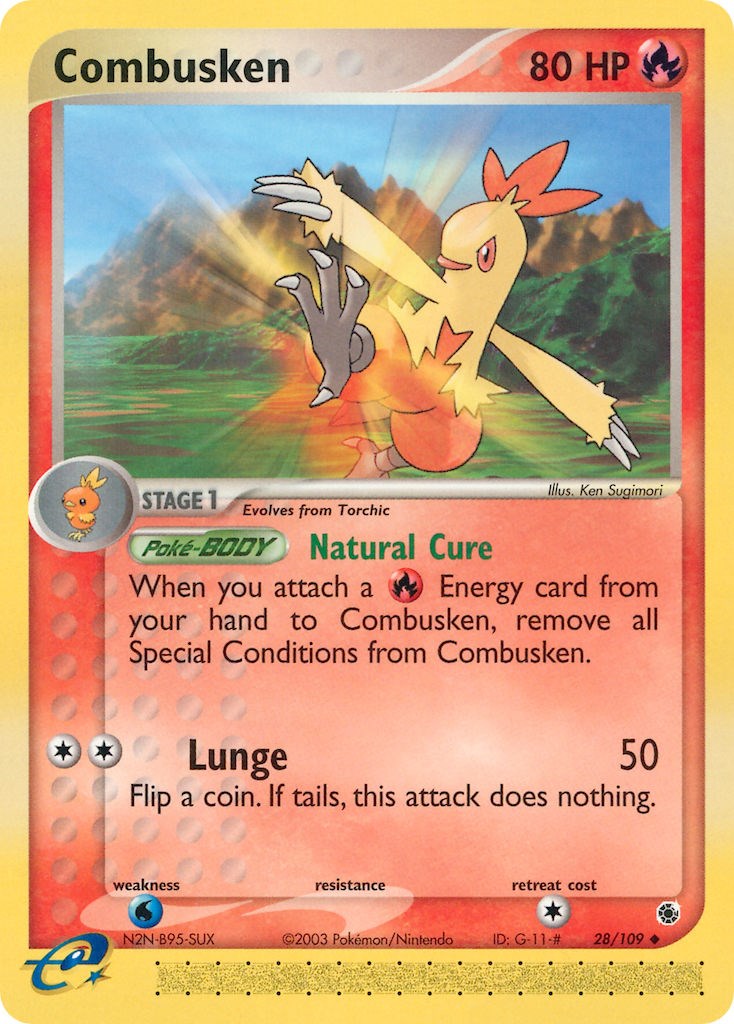Combusken (28/109) [EX: Ruby & Sapphire] - The Mythic Store | 24h Order Processing
