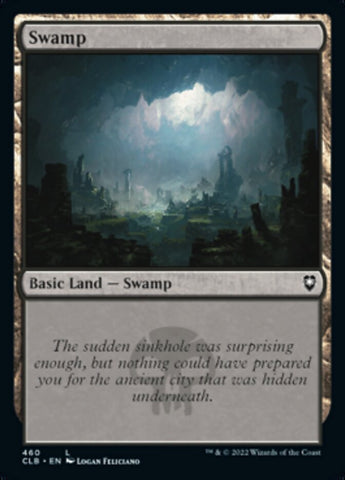 Swamp (460) [Commander Legends: Battle for Baldur's Gate] - The Mythic Store | 24h Order Processing