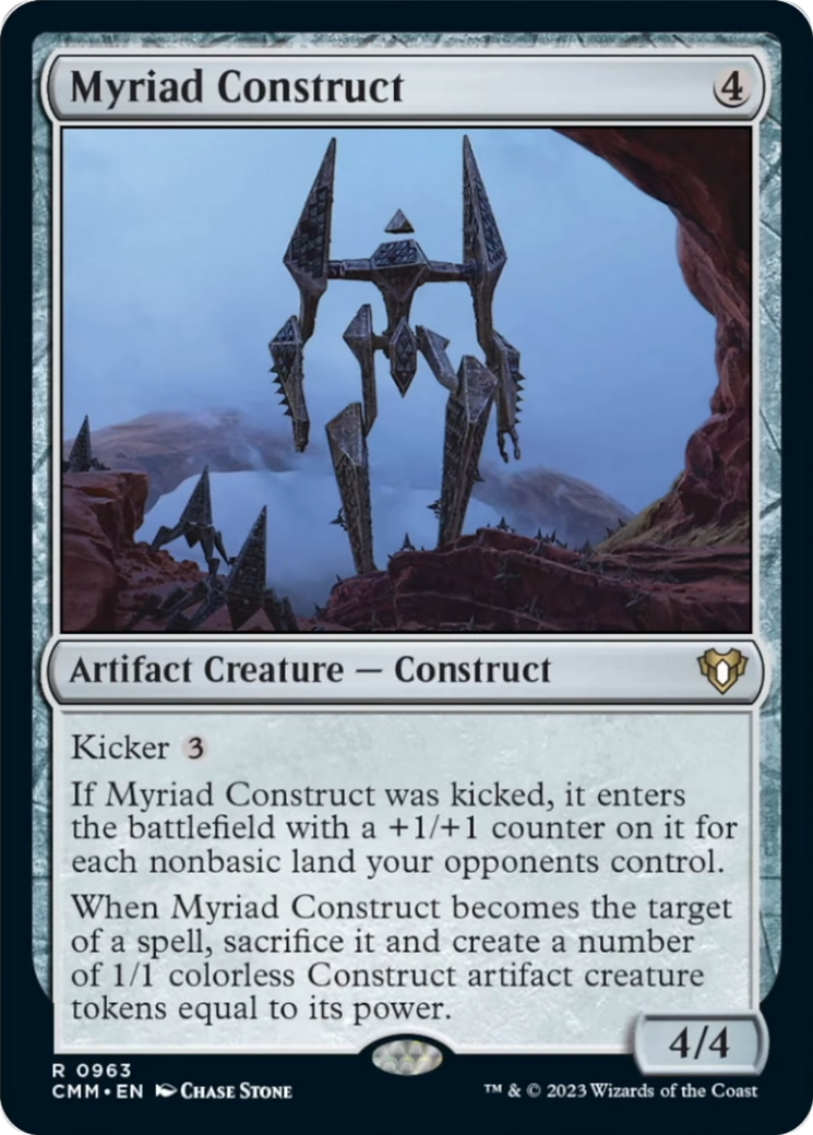 Myriad Construct [Commander Masters] - The Mythic Store | 24h Order Processing