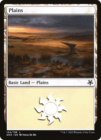 Plains (124) [Game Night: Free-for-All] - The Mythic Store | 24h Order Processing