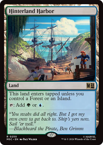 Hinterland Harbor (Surge Foil) [Marvel Super Heroes Commander] - The Mythic Store | 24h Order Processing