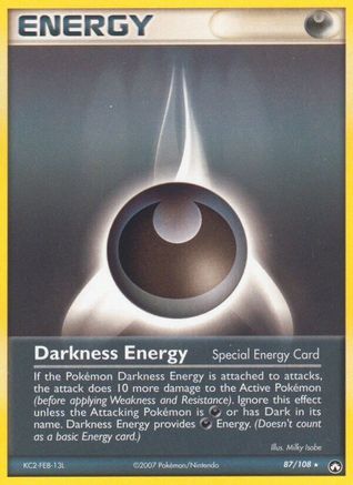 Darkness Energy (87/108) [EX: Power Keepers] - The Mythic Store | 24h Order Processing
