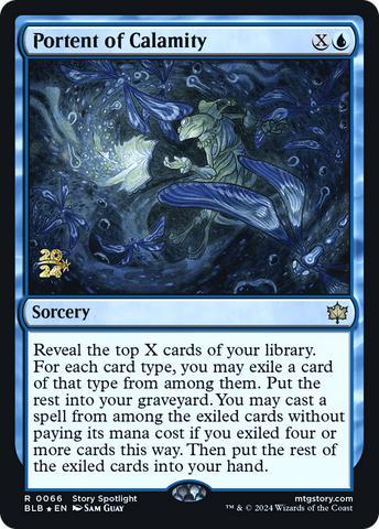Portent of Calamity [Bloomburrow Prerelease Promos] - The Mythic Store | 24h Order Processing