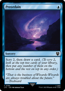 Preordain [The Lord of the Rings: Tales of Middle-Earth Commander] - The Mythic Store | 24h Order Processing