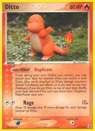 Ditto (37/113) [EX: Delta Species] - The Mythic Store | 24h Order Processing