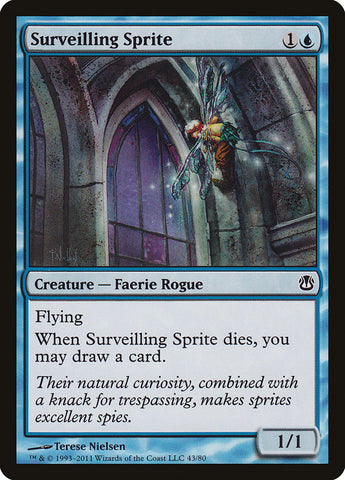 Surveilling Sprite [Duel Decks: Ajani vs. Nicol Bolas] - The Mythic Store | 24h Order Processing