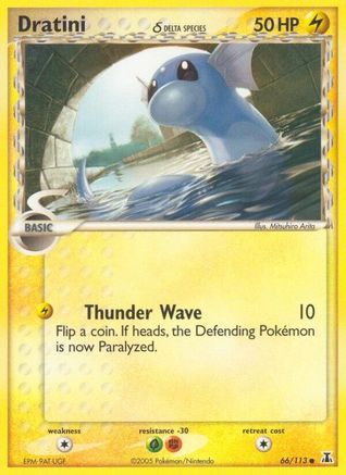 Dratini (66/113) (Delta Species) (Stamped) [EX: Delta Species] - The Mythic Store | 24h Order Processing