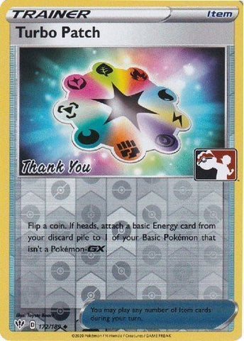 Turbo Patch (172/189) (Pokemon League) [Sword & Shield: Darkness Ablaze] - The Mythic Store | 24h Order Processing