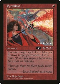 Pyroblast (4th Place) (Oversized) [Oversize Cards] - The Mythic Store | 24h Order Processing