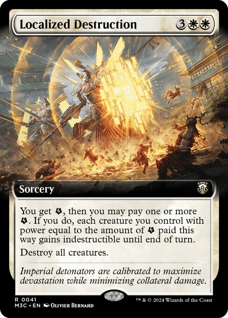 Localized Destruction (Extended Art) [Modern Horizons 3 Commander] - The Mythic Store | 24h Order Processing