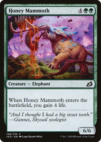 Honey Mammoth [Ikoria: Lair of Behemoths] - The Mythic Store | 24h Order Processing