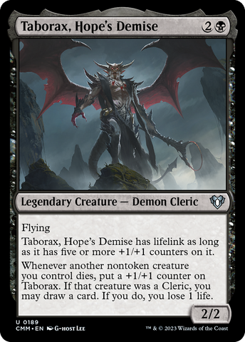 Taborax, Hope's Demise [Commander Masters] - The Mythic Store | 24h Order Processing