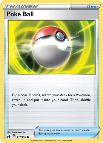 Poke Ball (137/159) [Sword & Shield: Crown Zenith] - The Mythic Store | 24h Order Processing
