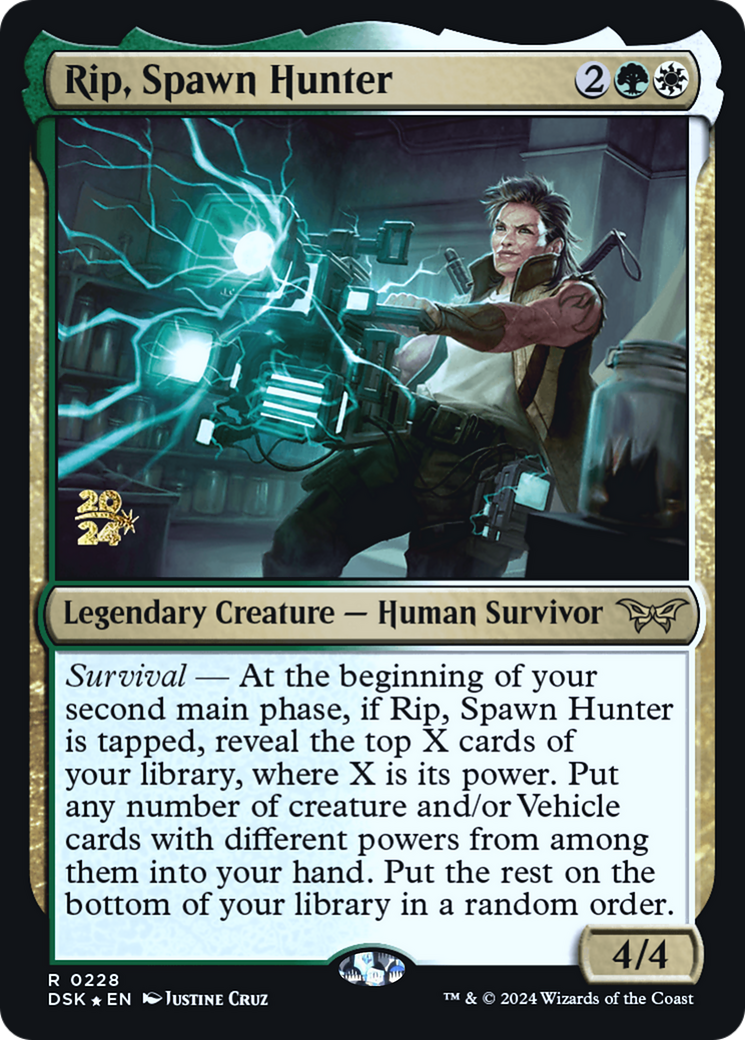Rip, Spawn Hunter [Duskmourn: House of Horror Prerelease Promos] - The Mythic Store | 24h Order Processing
