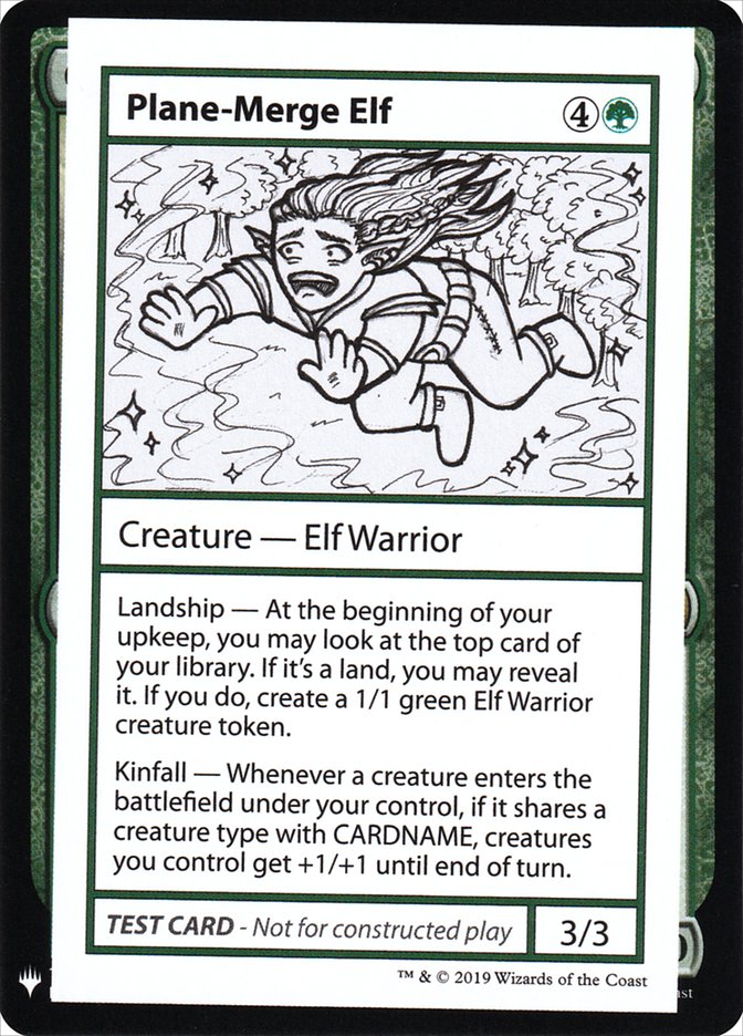 Plane-Merge Elf [Mystery Booster Playtest Cards] - The Mythic Store | 24h Order Processing