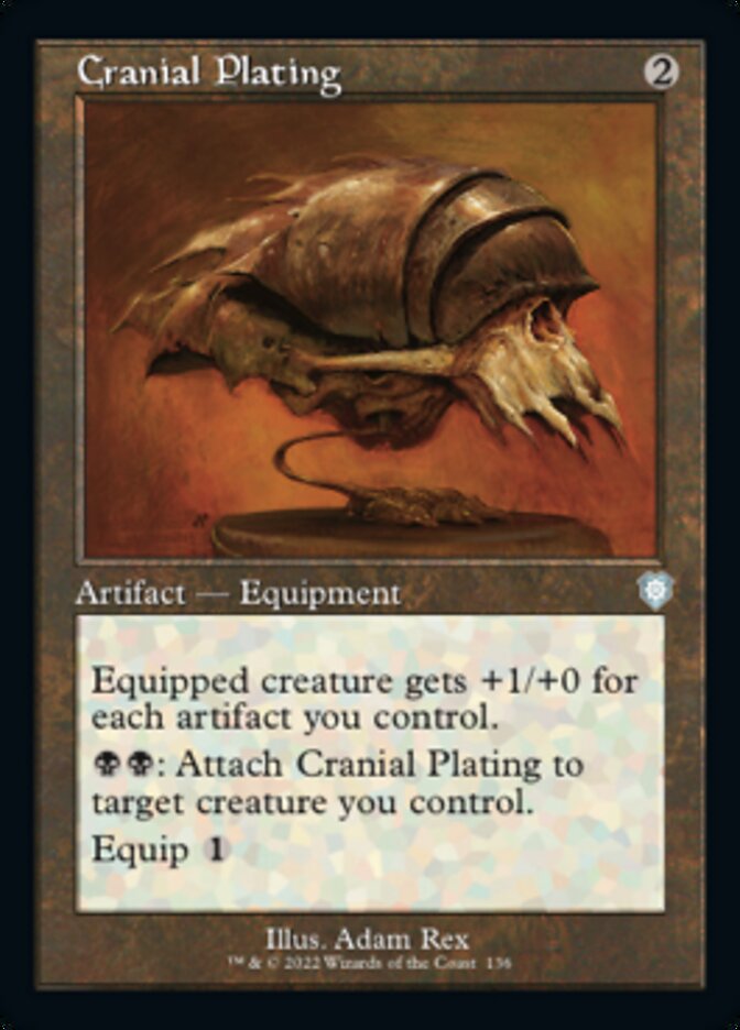 Cranial Plating (Retro) [The Brothers' War Commander] - The Mythic Store | 24h Order Processing