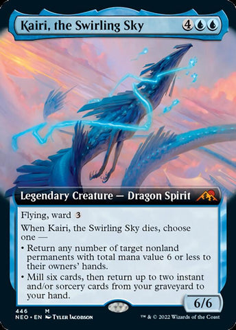 Kairi, the Swirling Sky (Extended Art) [Kamigawa: Neon Dynasty] - The Mythic Store | 24h Order Processing