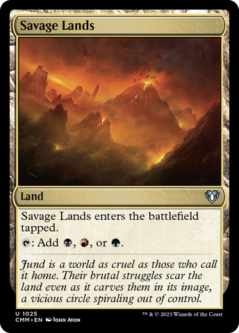 Savage Lands [Commander Masters] - The Mythic Store | 24h Order Processing