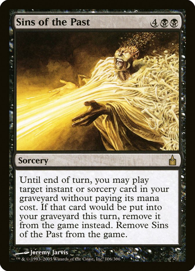 Sins of the Past [Ravnica: City of Guilds] - The Mythic Store | 24h Order Processing