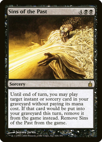 Sins of the Past [Ravnica: City of Guilds] - The Mythic Store | 24h Order Processing