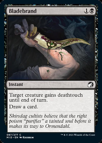 Bladebrand [Innistrad: Midnight Hunt] - The Mythic Store | 24h Order Processing