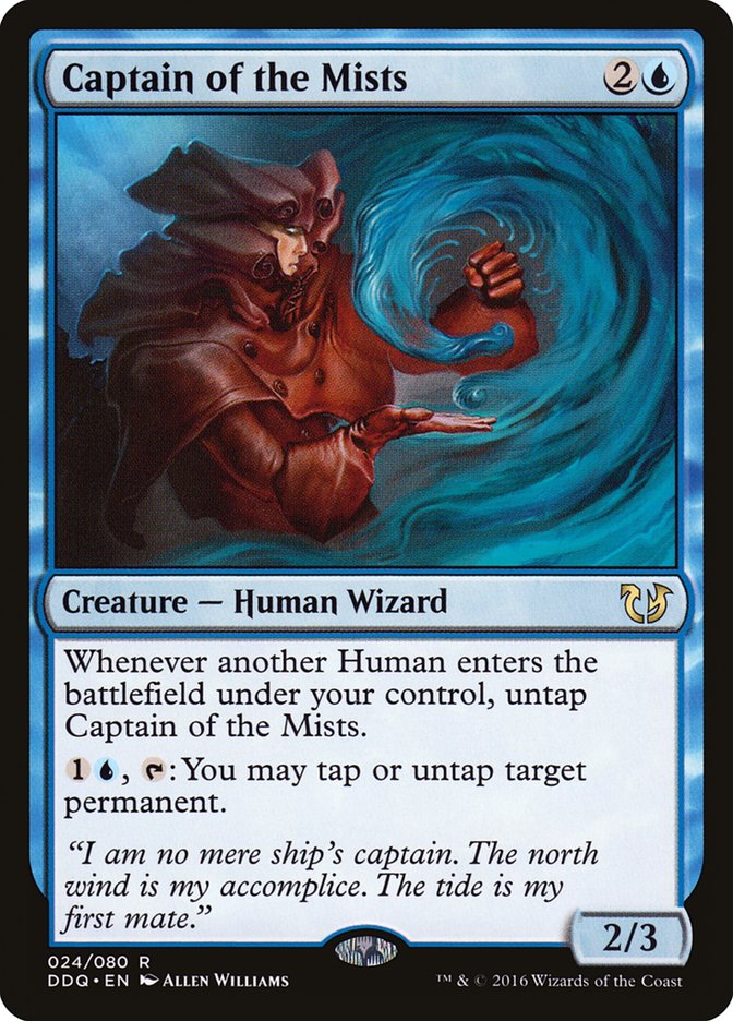 Captain of the Mists [Duel Decks: Blessed vs. Cursed] - The Mythic Store | 24h Order Processing