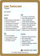 Jan Tomcani Decklist [World Championship Decks 2001] - The Mythic Store | 24h Order Processing