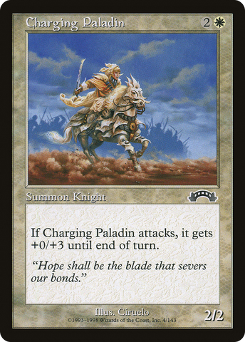 Charging Paladin [Exodus] - The Mythic Store | 24h Order Processing