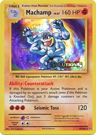 Machamp (59/108) (XY Evolutions Prerelease) [XY: Black Star Promos] - The Mythic Store | 24h Order Processing