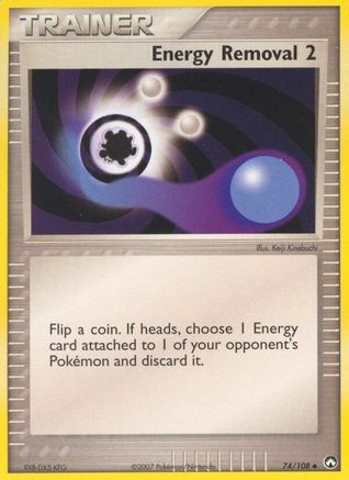 Energy Removal 2 (74/108) (Stamped) [EX: Power Keepers] - The Mythic Store | 24h Order Processing