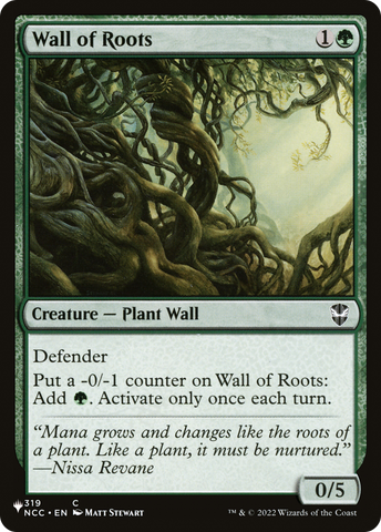 Wall of Roots [The List] - The Mythic Store | 24h Order Processing