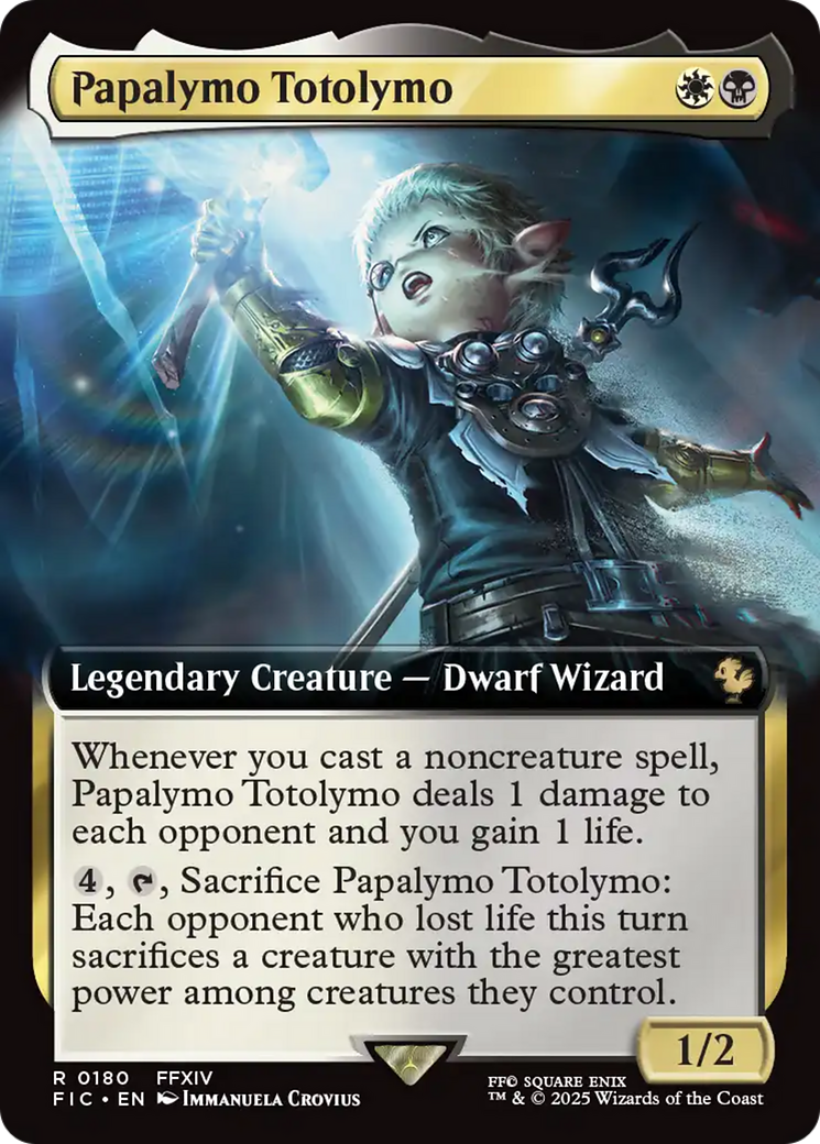 Papalymo Totolymo (Extended Art) [FINAL FANTASY Commander] - The Mythic Store | 24h Order Processing