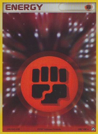 Fighting Energy (108/108) [EX: Power Keepers] - The Mythic Store | 24h Order Processing