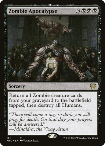 Zombie Apocalypse [Innistrad: Midnight Hunt Commander] - The Mythic Store | 24h Order Processing