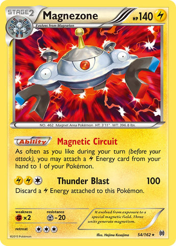 Magnezone (54/162) (Theme Deck Exclusive) [XY: BREAKthrough] - The Mythic Store | 24h Order Processing