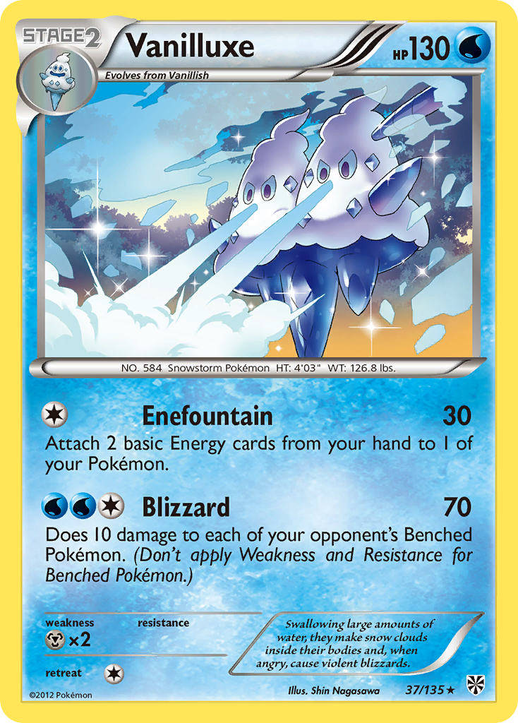 Vanilluxe (37/135) [Black & White: Plasma Storm] - The Mythic Store | 24h Order Processing
