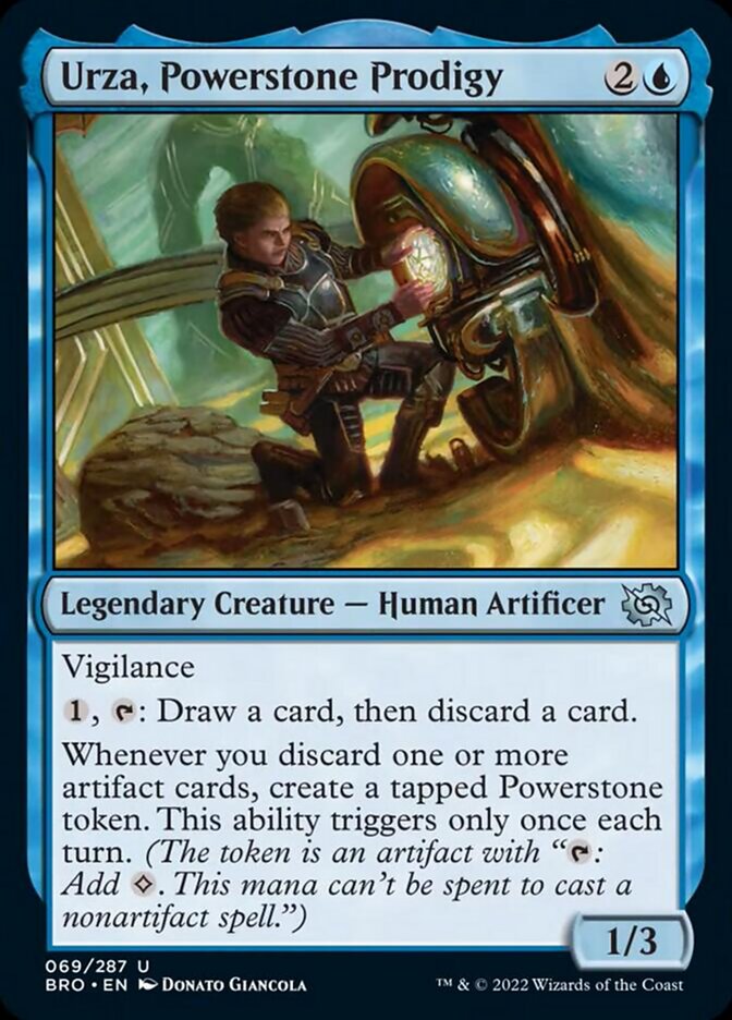 Urza, Powerstone Prodigy [The Brothers' War] - The Mythic Store | 24h Order Processing